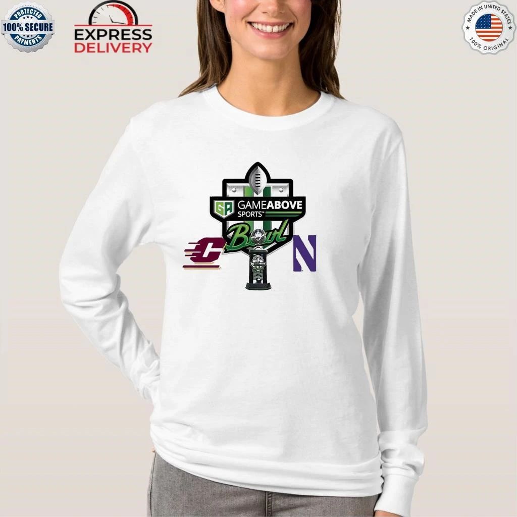 GameAbove Sports Bowl Matchup Central Michigan Chippewas Vs Northwestern Wildcats On December 26 2025 Shirt