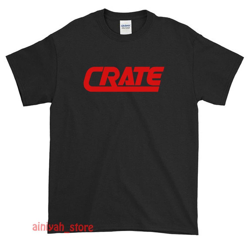 New CRATE AMPLIFIERS Logo Men's Funny T-Shirt USA Size S-XXL
