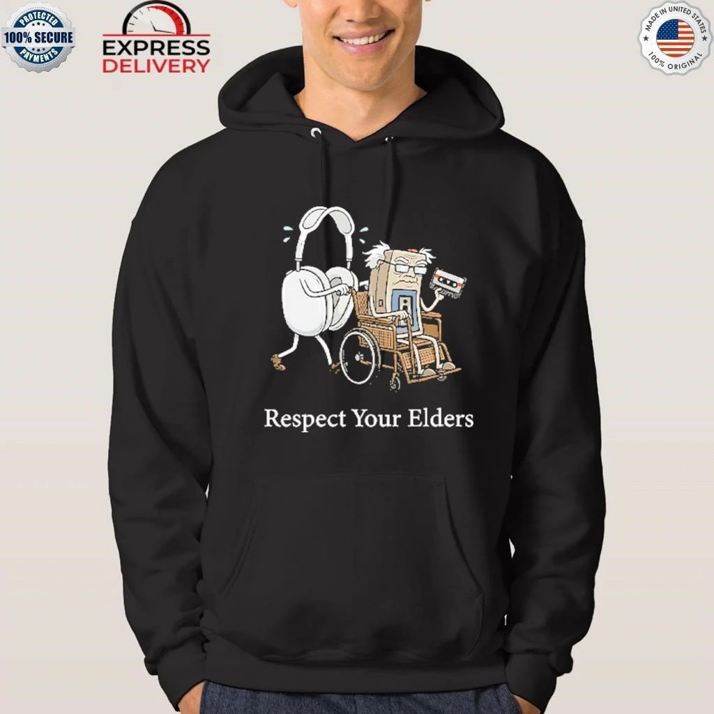 Gaming & Tech Focus Respect Your Elders Shirt