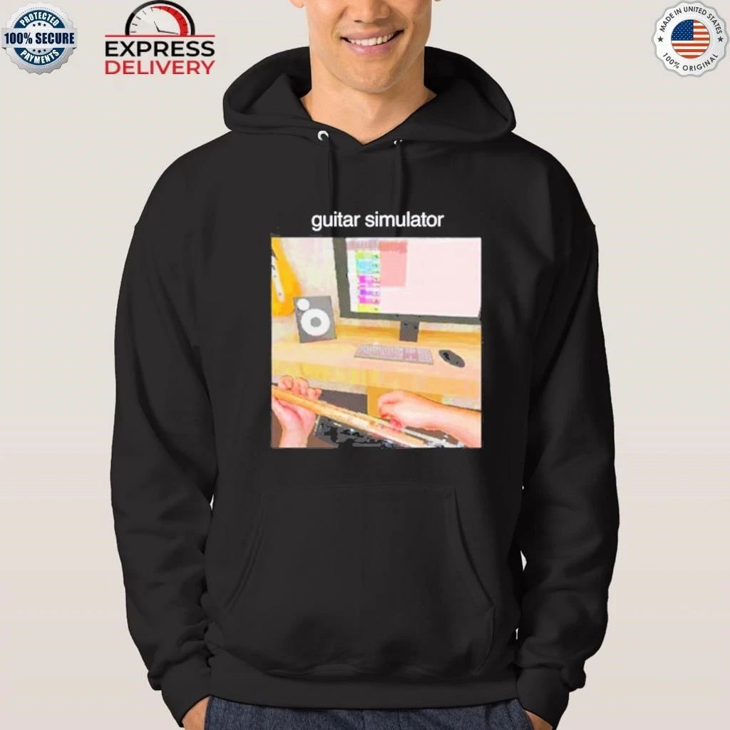 Skull Mug Guitar Simulator Shirt