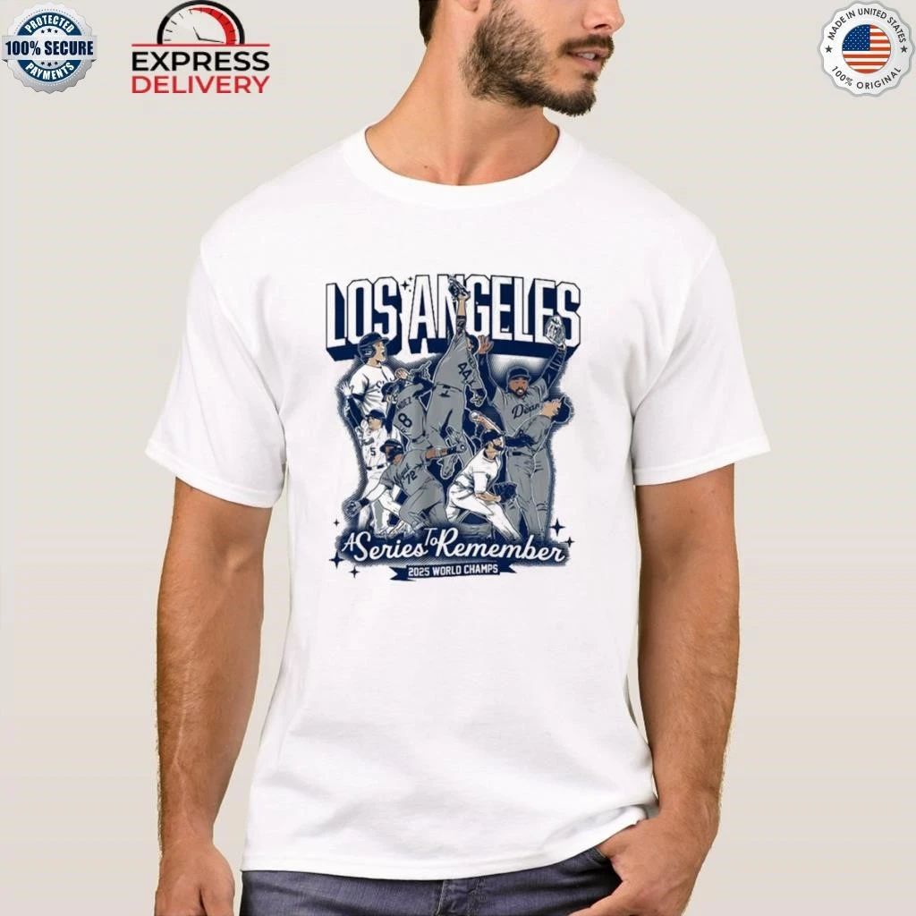 Los Angeles Baseball A Series to Remember Shirt