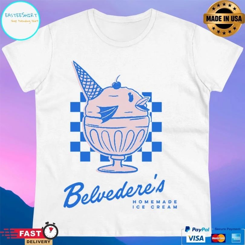 Belvedere’s Homemade Ice Cream T-shirt