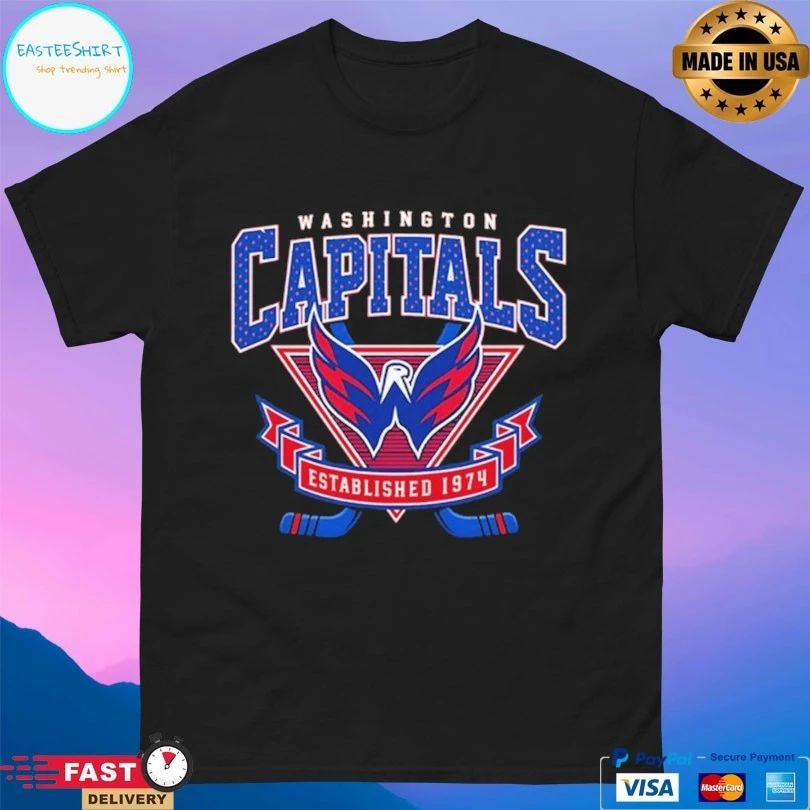 Washington Capitals Established 1974 T-shirt