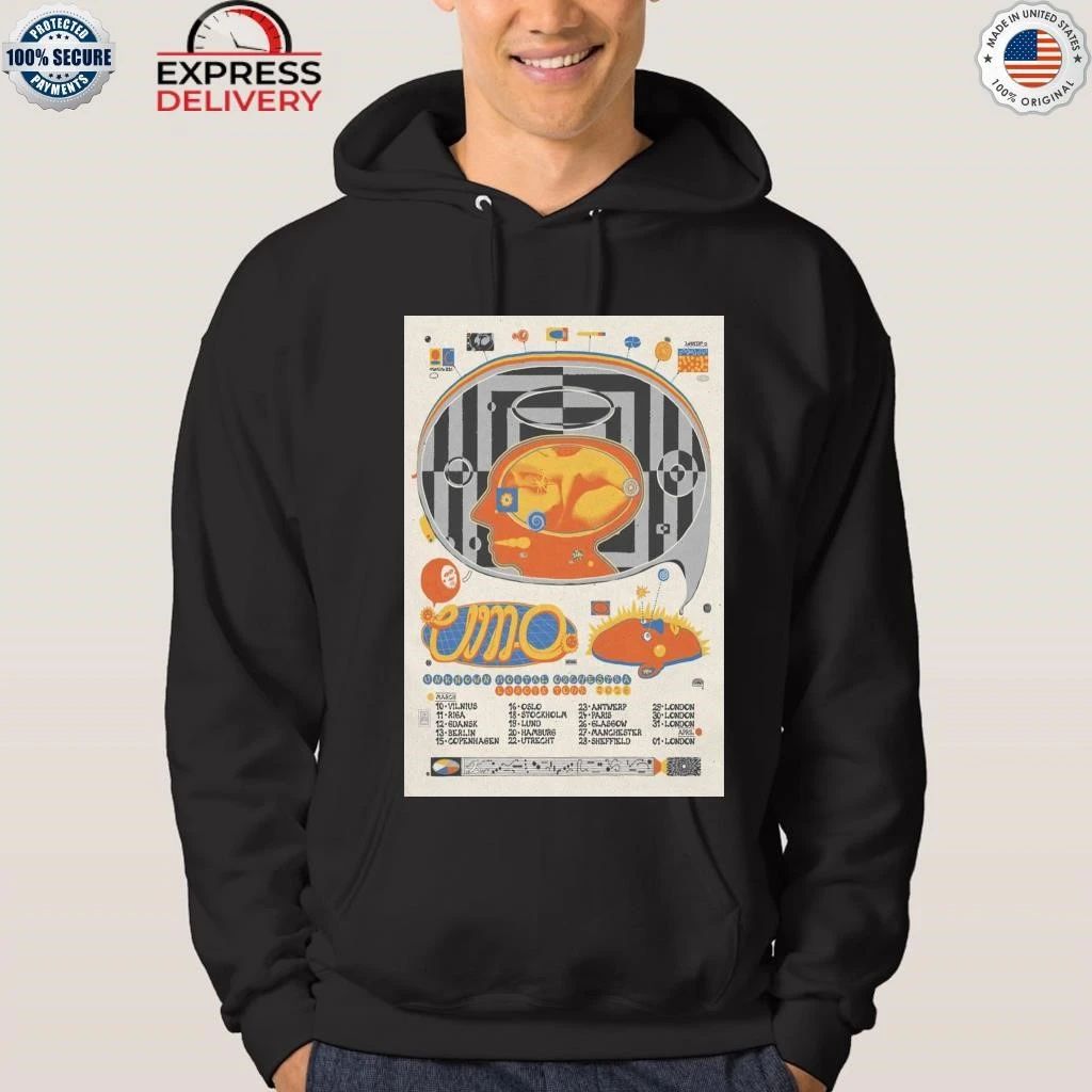 Unknown Mortal Orchestra Euro Tour 2026 Shirt