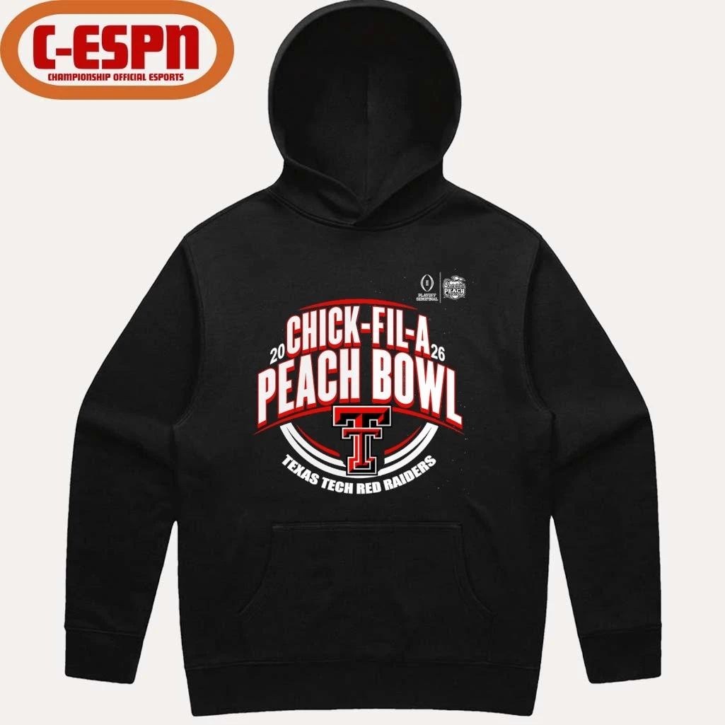 Texas Tech Football CFP Semifinal At The Peach Bowl 2026 T-Shirt