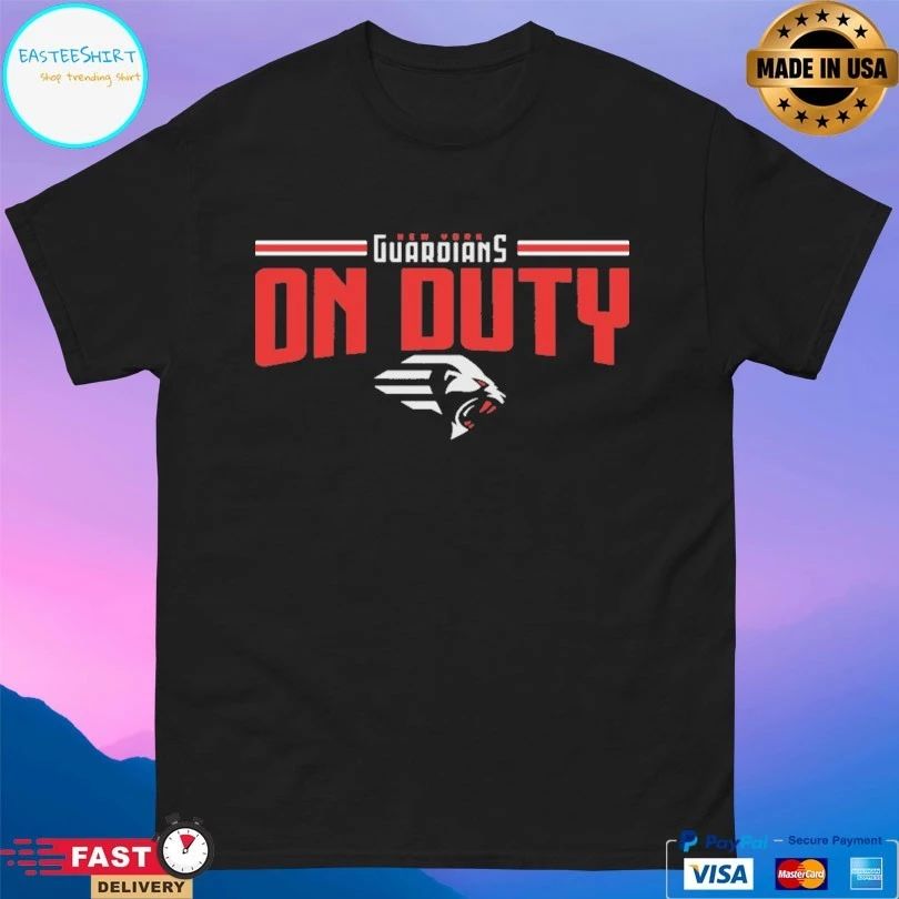 New York Guardians On Duty T-shirt