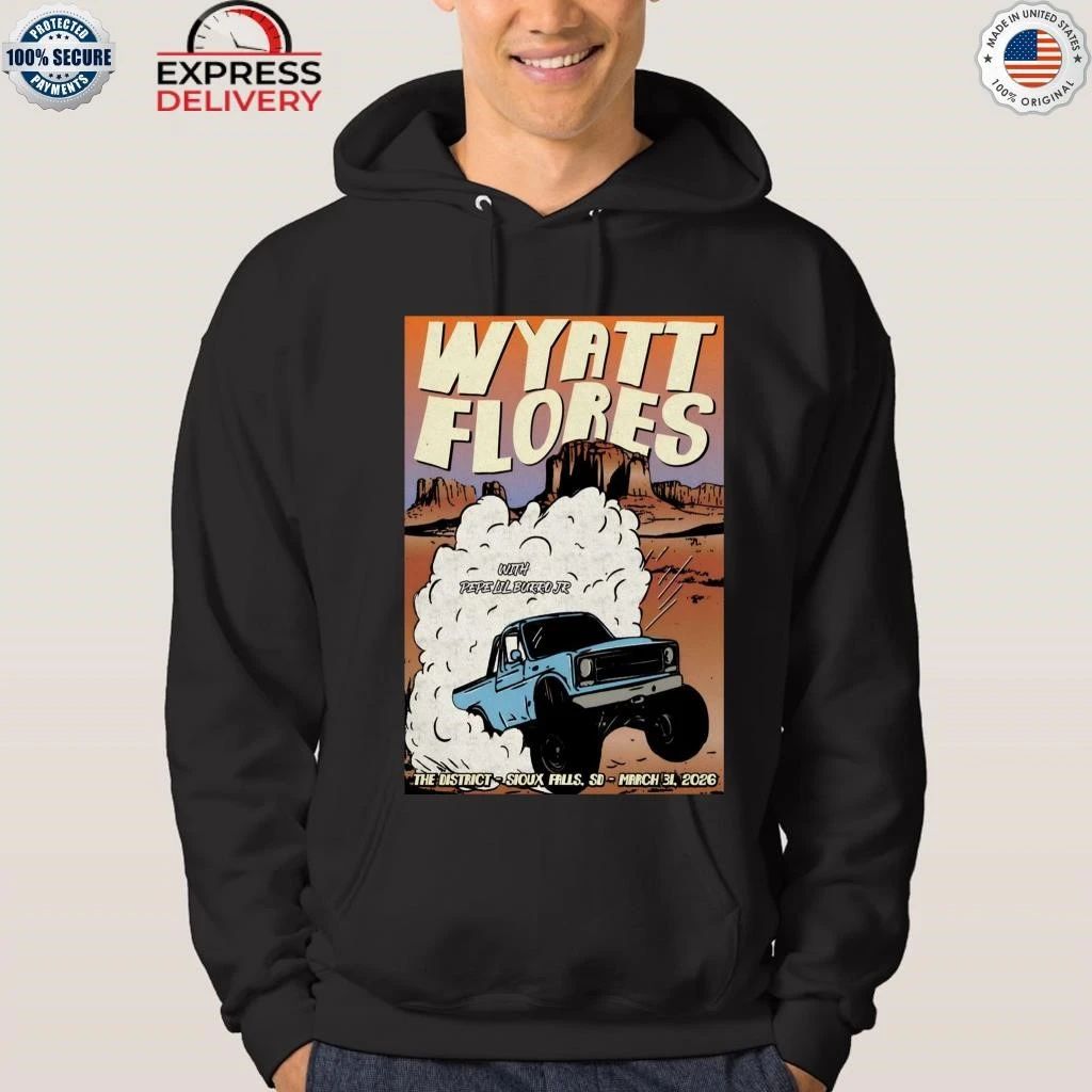 Wyatt Flores The District In Sioux Falls SD Mar 31 2026 Shirt