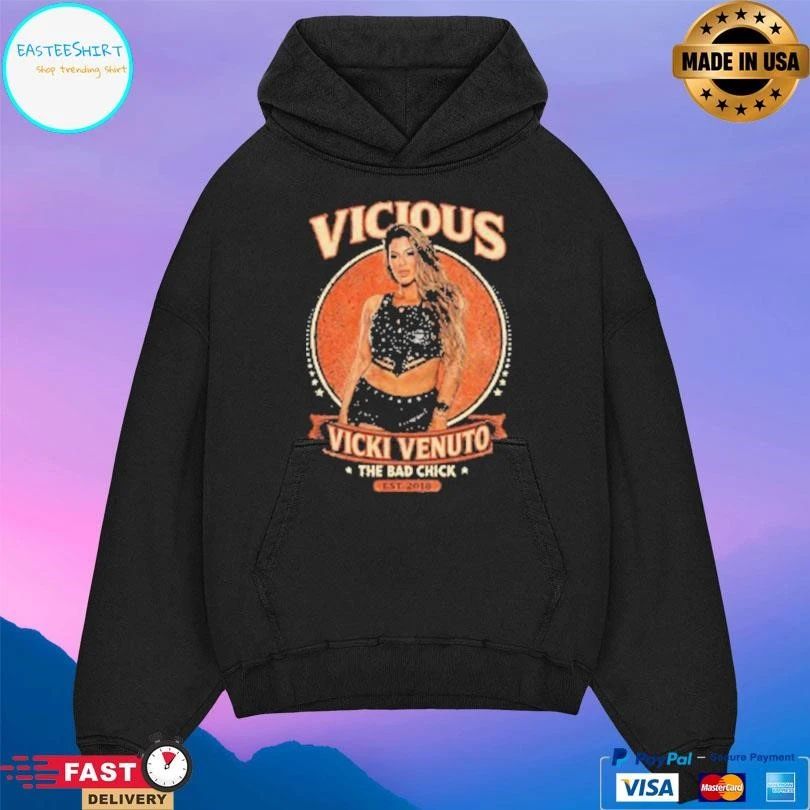 Vicious Vicki Venuto The Bad Chick Est 2018 T-shirts