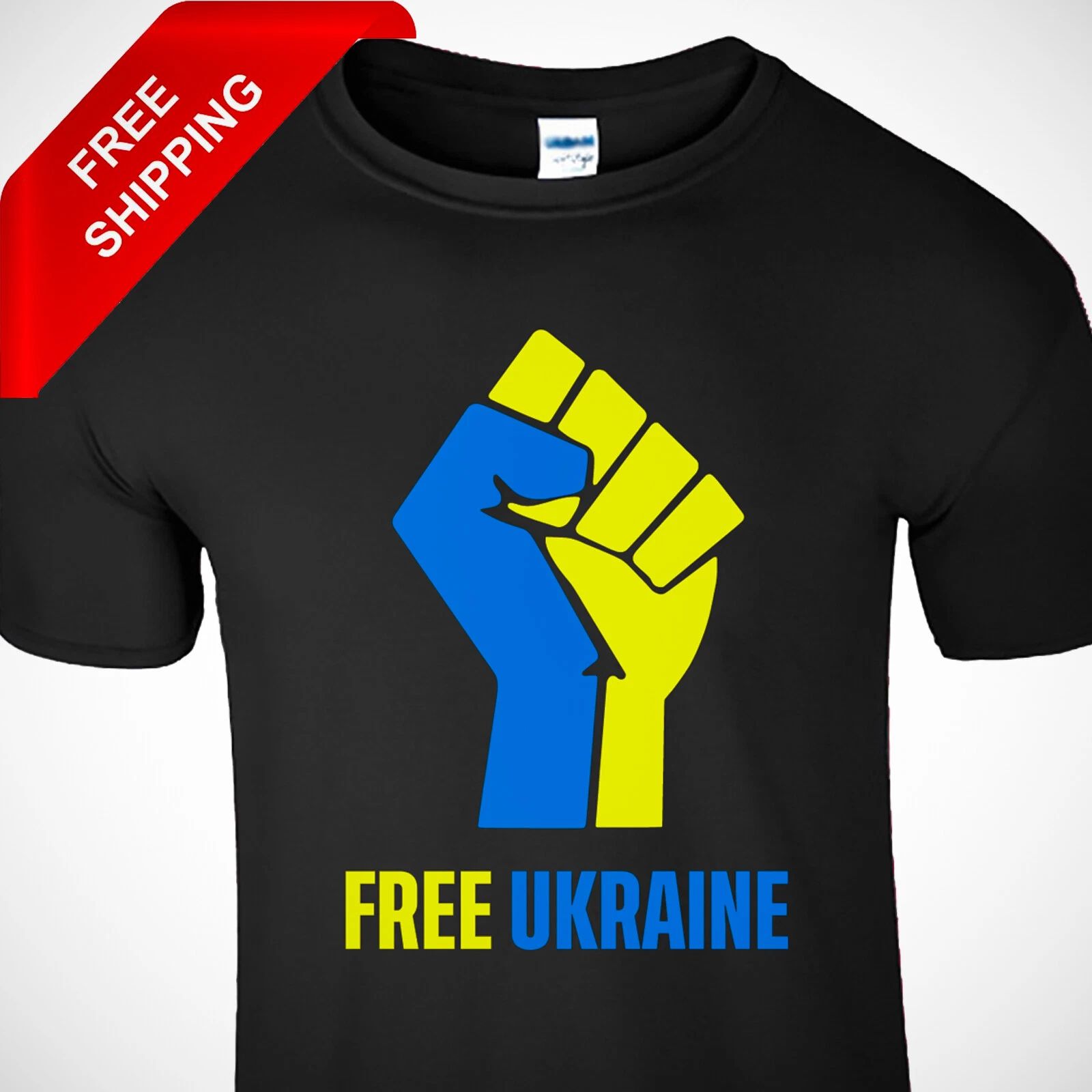 Ukraine Flag Support I Stand With Ukrainian Men's T-Shirt Funny Gift