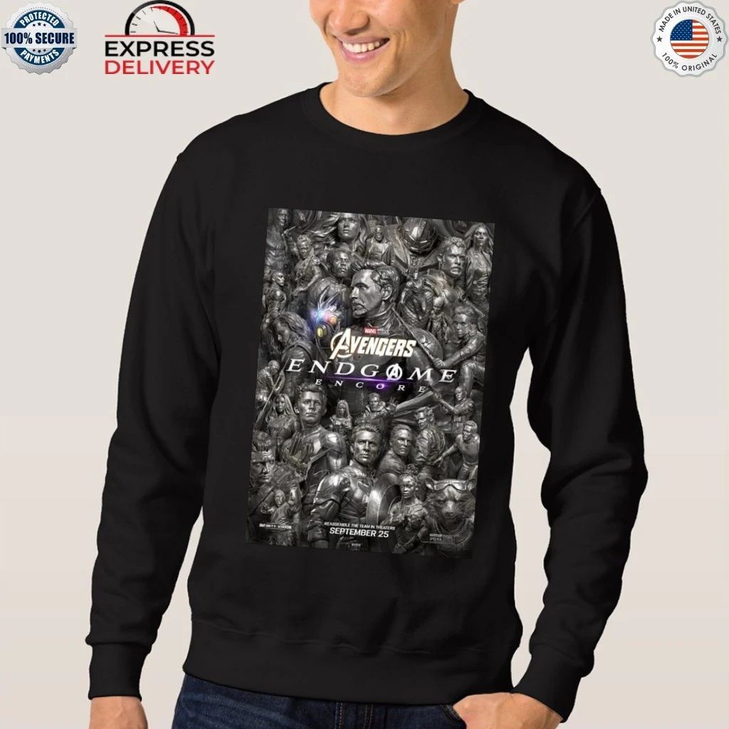 Avenger Endgame Encore 2026 Return In Theater September 25th Shirt