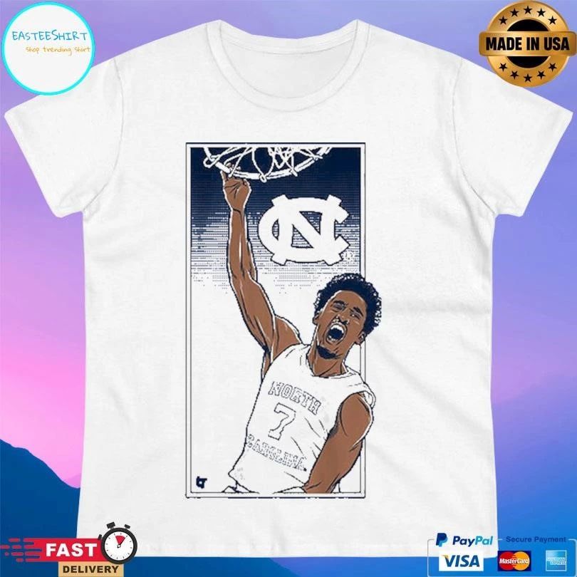 North Carolina Tar Heels Men’s Basketball Seth Trimble Signature Slam T-shirts
