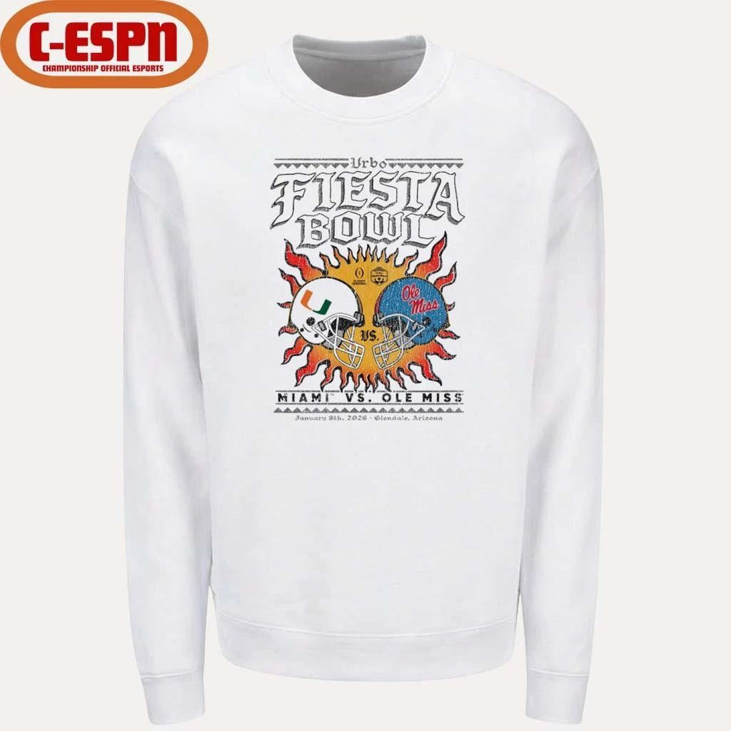 Fiesta Bowl Miami Vs Ole Miss Solar Standoff T-Shirt