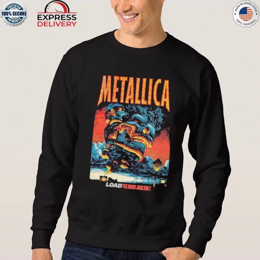 Metallica Load The House Jack Built Art By Max Loeffler Addition Load Series Shirt