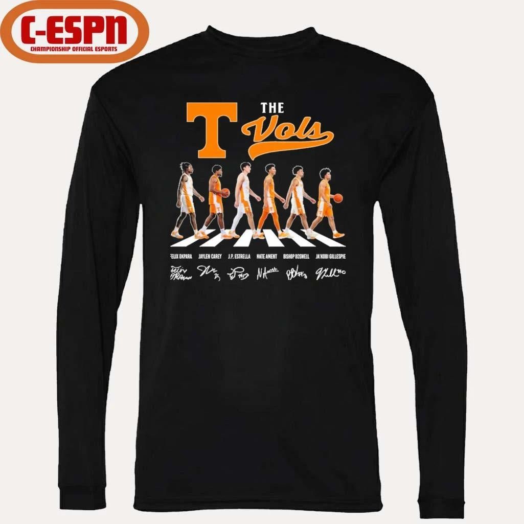 The Tennessee Vols Men’s Basketball Abbey Road Shirt