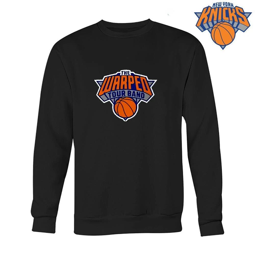 New York Knicks The Warped Tour Band Basketball Mashup T Shirt