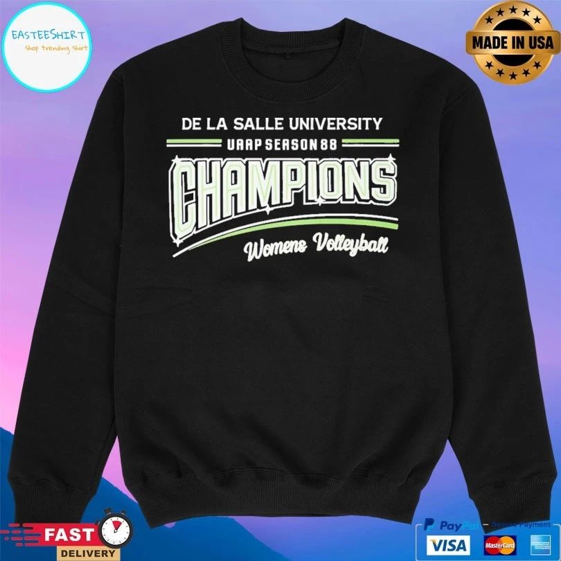 De La Salle University Uaap Season 88 Champions Women’s Volleyball 2026 T-shirt