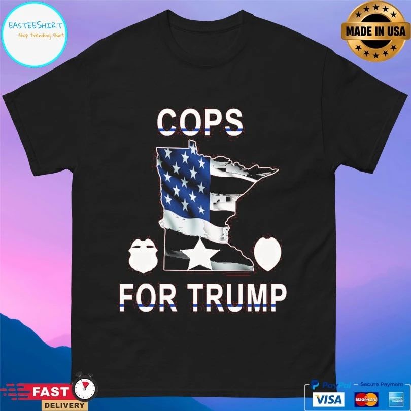 Cops For Trump Minneapolis Police Union T-shirt