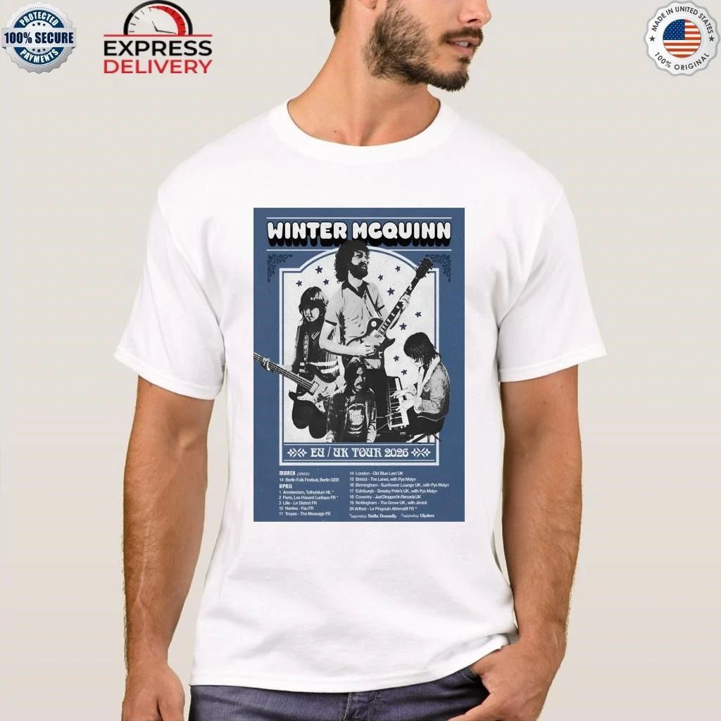 Winter McQuinn 2026 Tour EU-UK Shirt