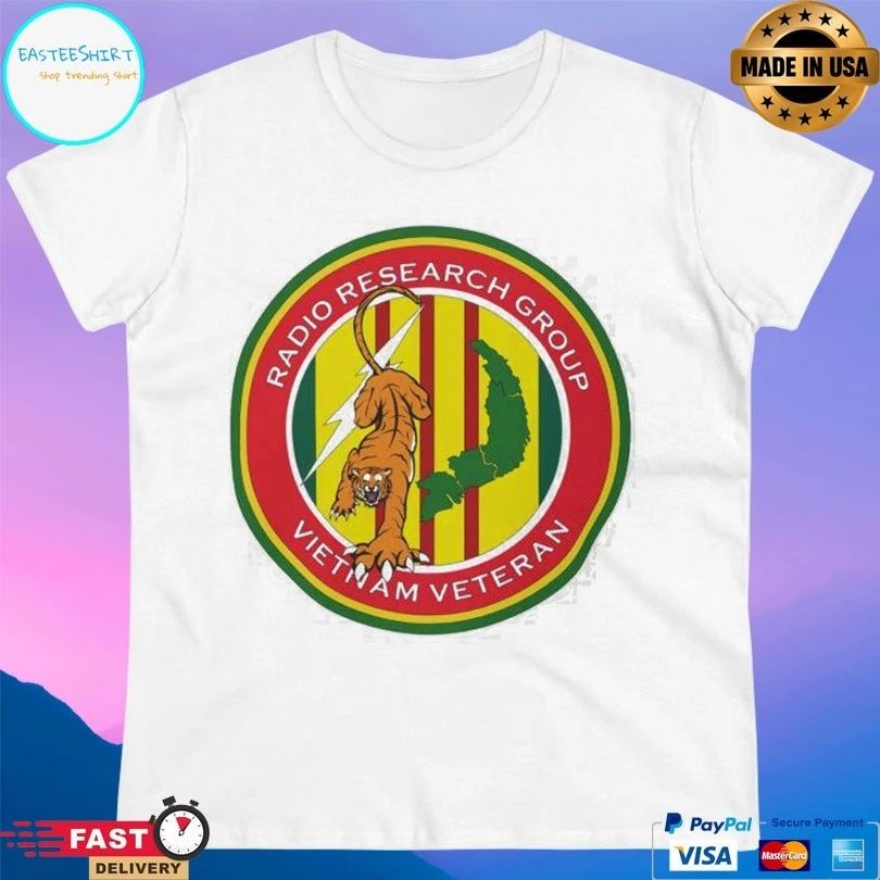 Vietnam Veteran Radio Research Group Logo T-shirt