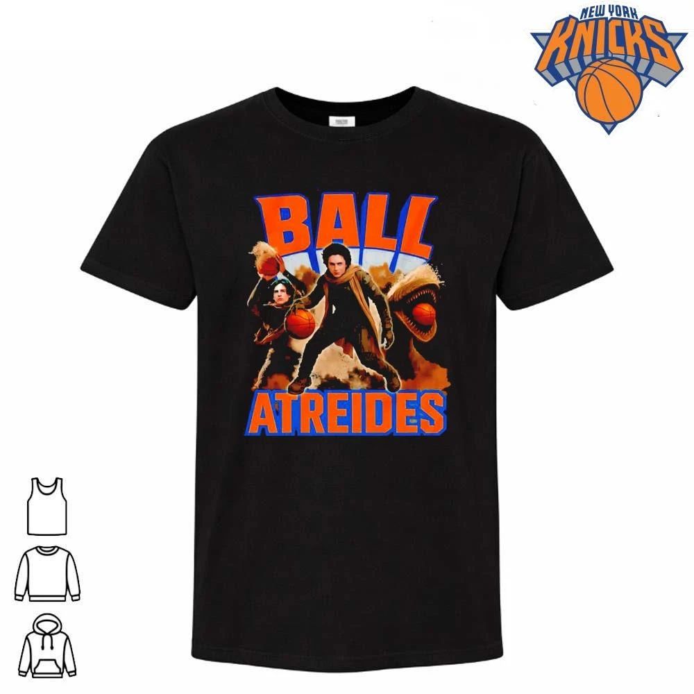 New York Knicks Champions NBA 2026 Ball Atreides Dune Paul Graphic Shirt