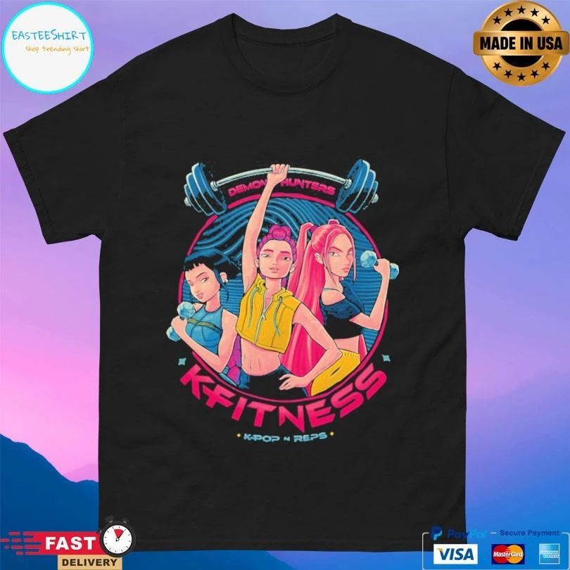Demon Hunters K-Fitness K-Pop N Reps T-shirts