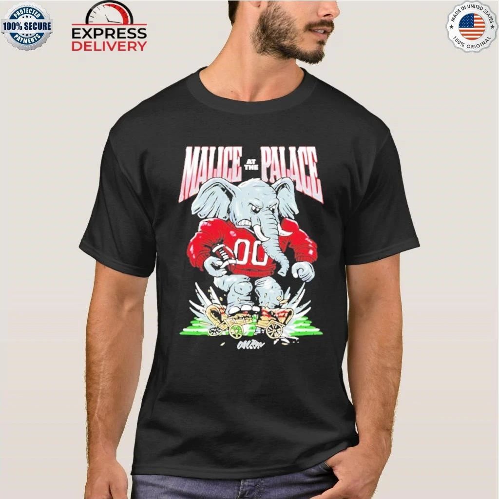 Alabama Rose Bowl Malice At The Palace Elephant Shirt