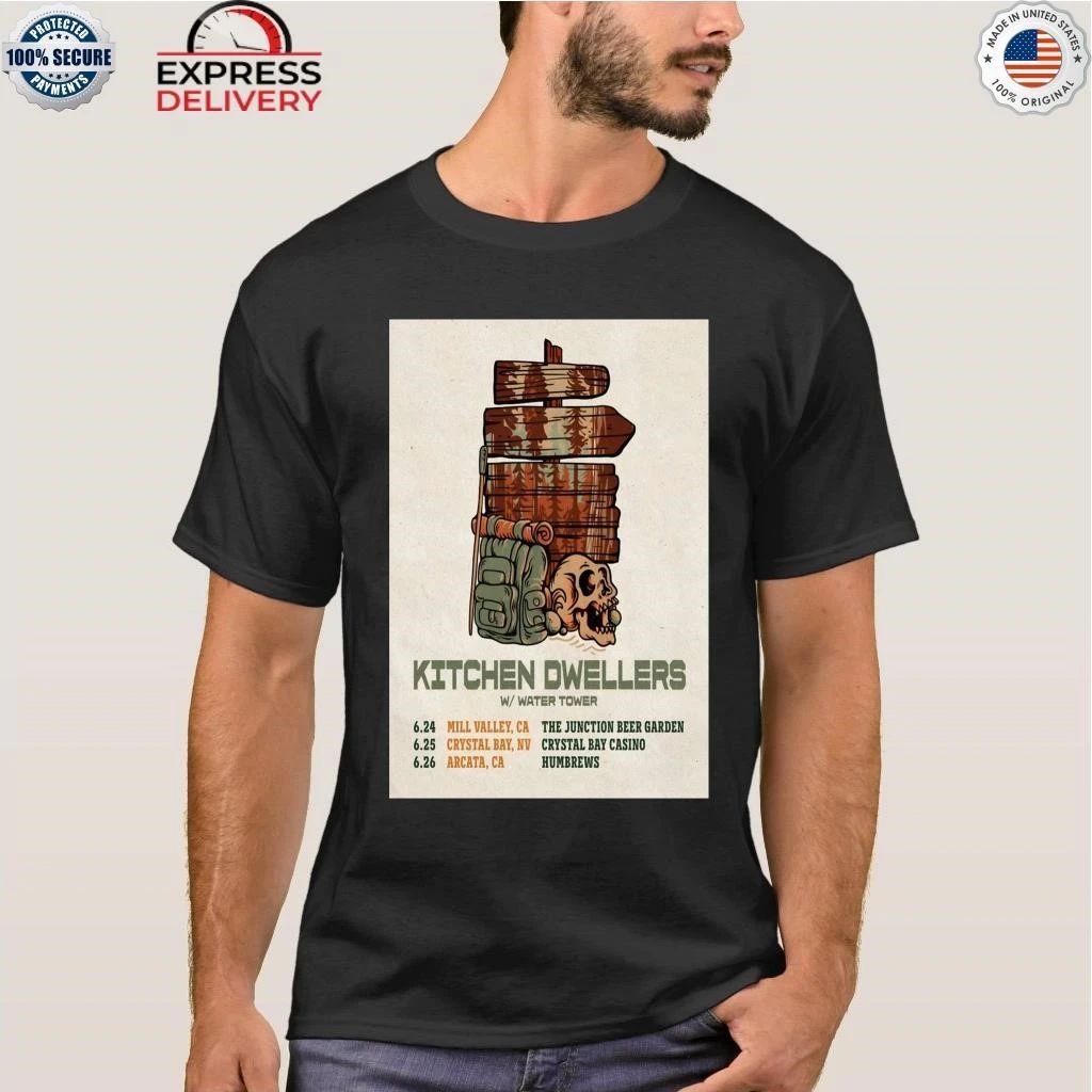 Kitchen Dwellers With Water Tower June 2026 Tour Shirt