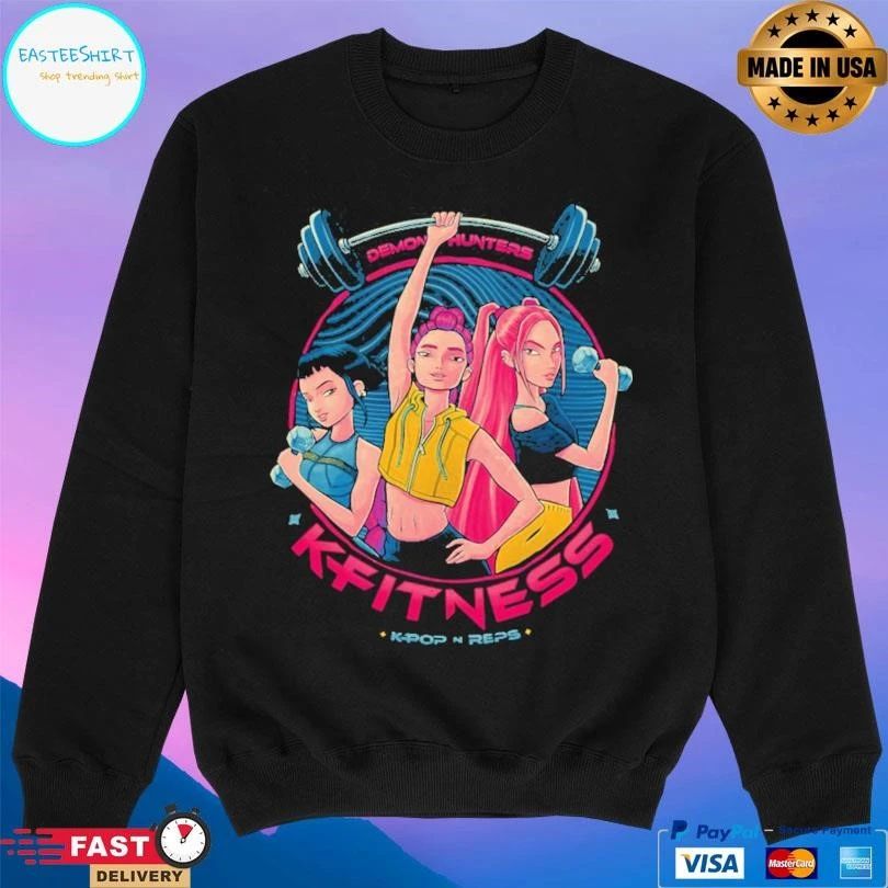 Demon Hunters K-Fitness K-Pop N Reps T-shirts