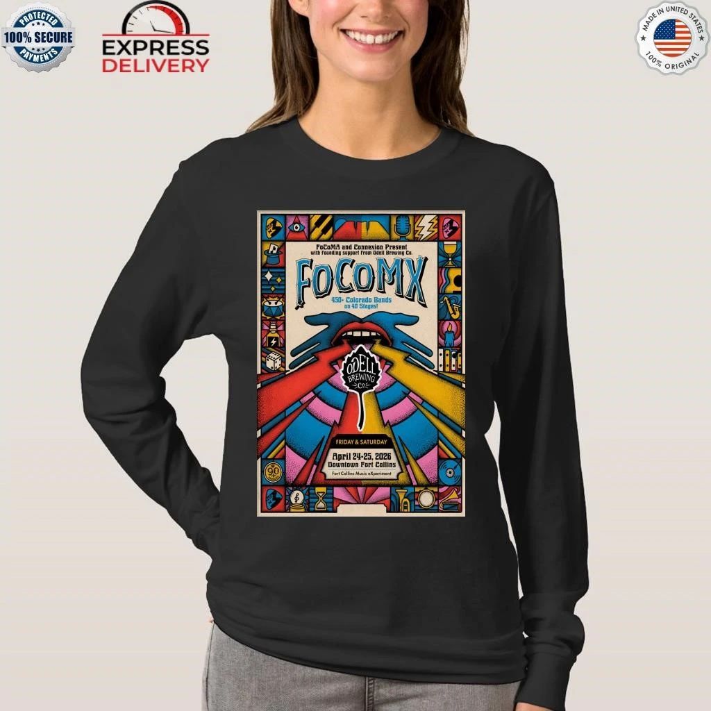 FoCoMX Apr 24-25 2026 Fort Collins CO Shirt