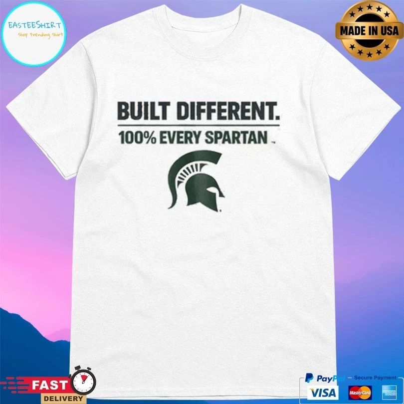 Built Different 100 Every Spartan T-shirt