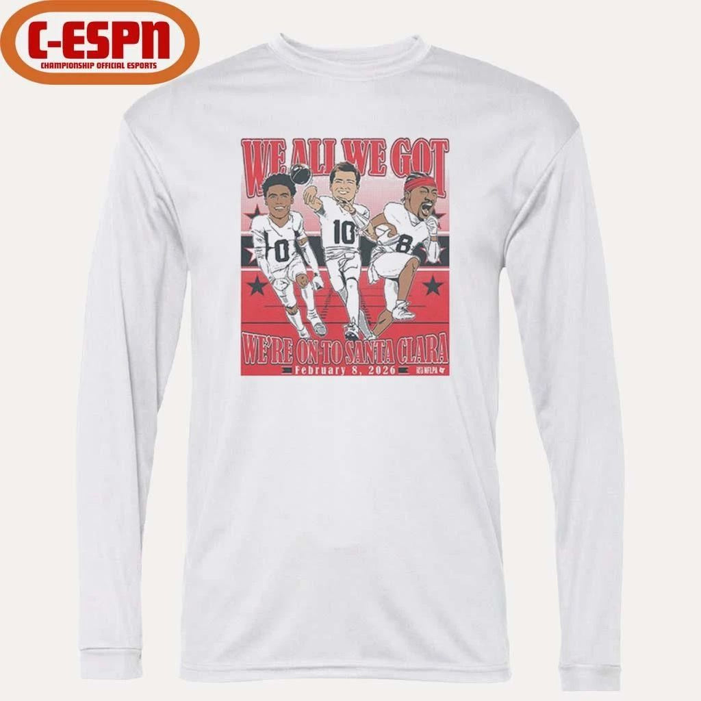 NE Patriots We All We Got Conference Champions Caricatures Shirt