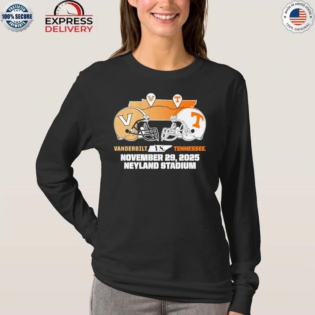 Tennessee Volunteers & Vanderbilt Commodores 2025 Matchup Shirt