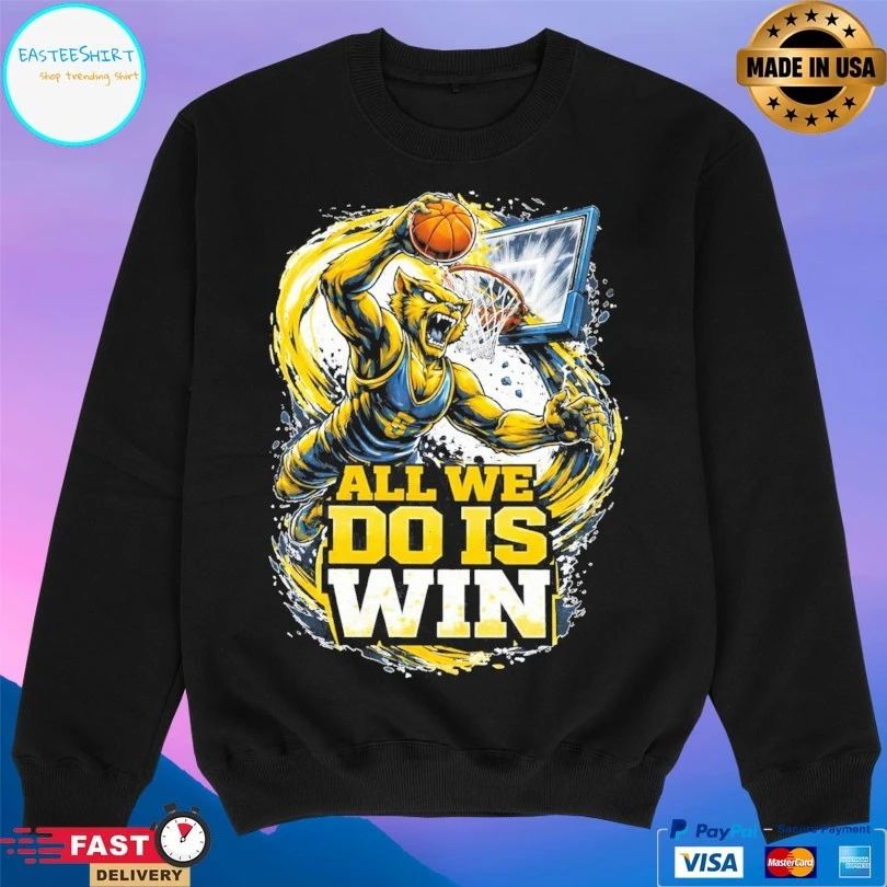 Michigan Wolverines Basketball All We Do Is Win Mascot Michigan T-shirt