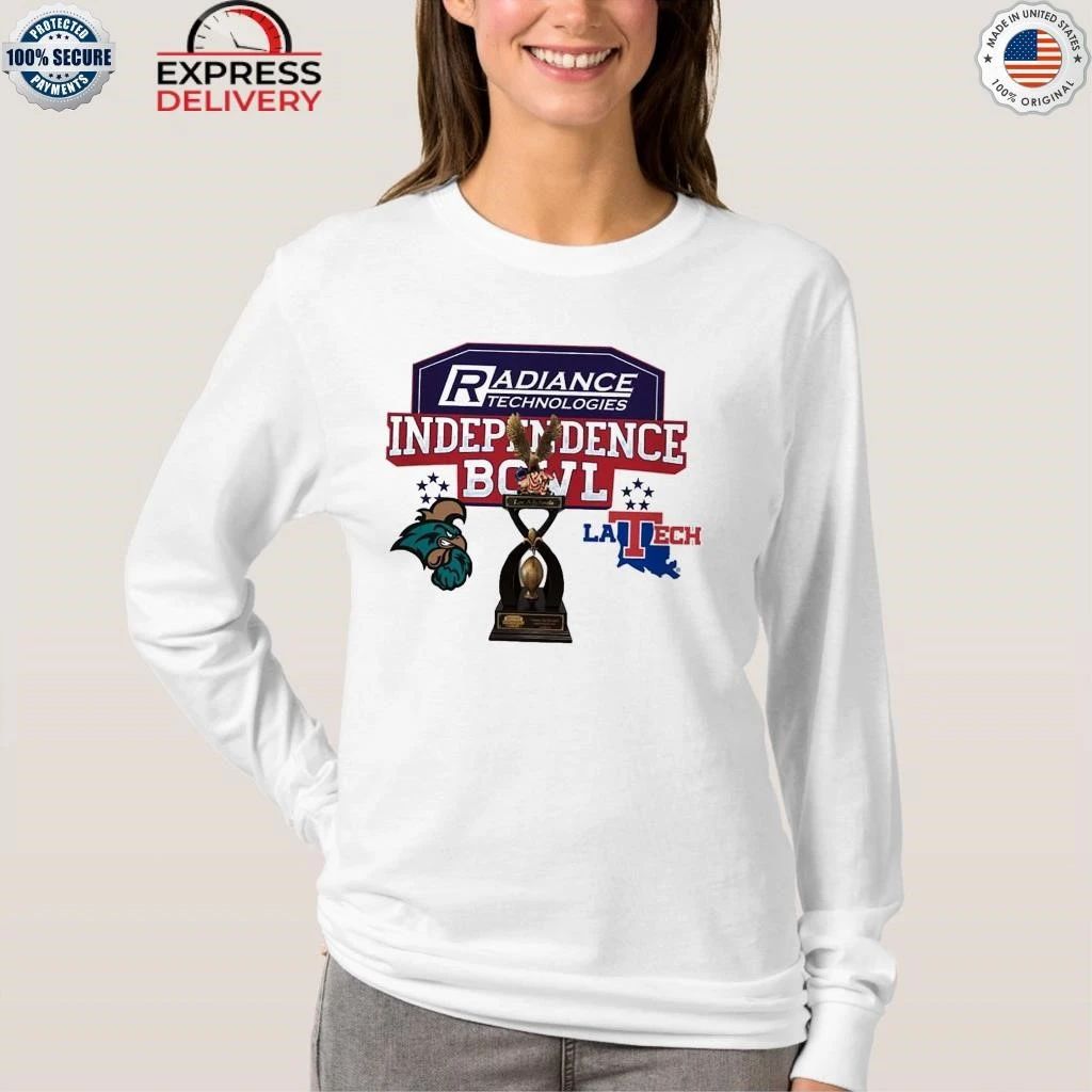 Coastal Carolina Chanticleers Vs Louisiana Tech Bulldogs 2025 Radiance Technologies Independence Bowl On December 30 2025 Shirt