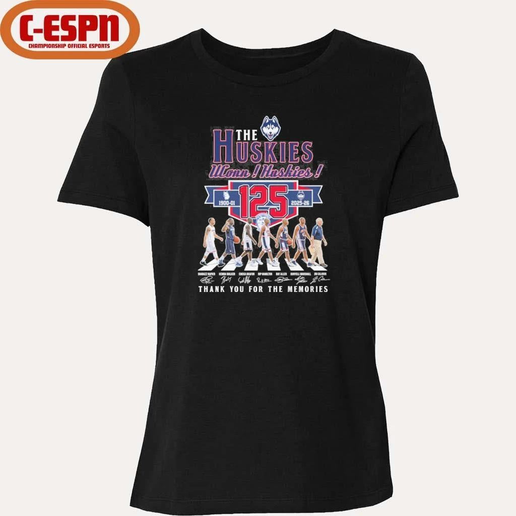 The Uconn Huskies Men’s Basketball Abbey Road Shirt