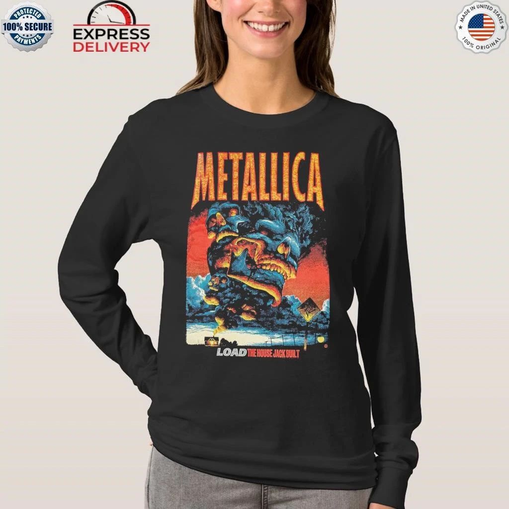 Metallica Load The House Jack Built Art By Max Loeffler Addition Load Series Shirt