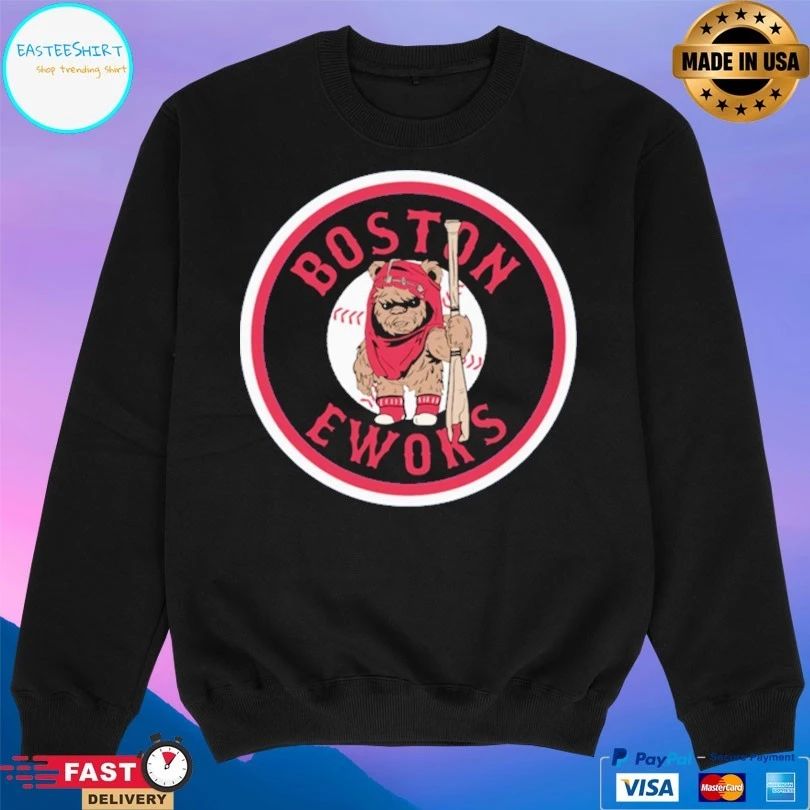 Boston Ewoks Baseball Logo T-shirt