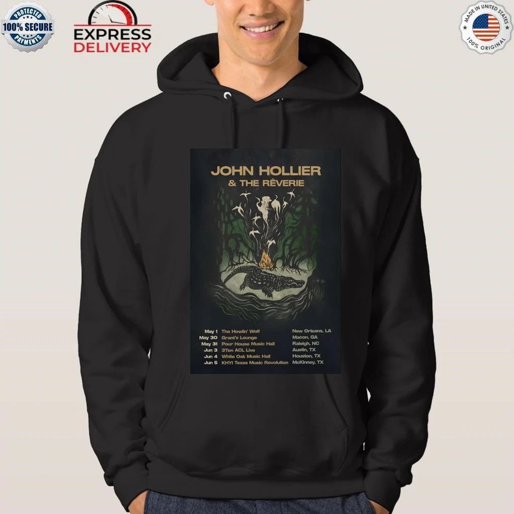 John Hollier & the Rêverie Tour 2026 Shirt
