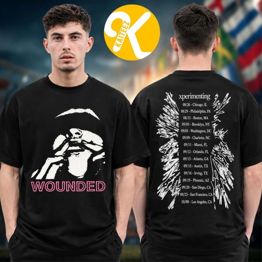 Ken Carson 2026 Tour Xperiment Wounded Two Sided Shirt