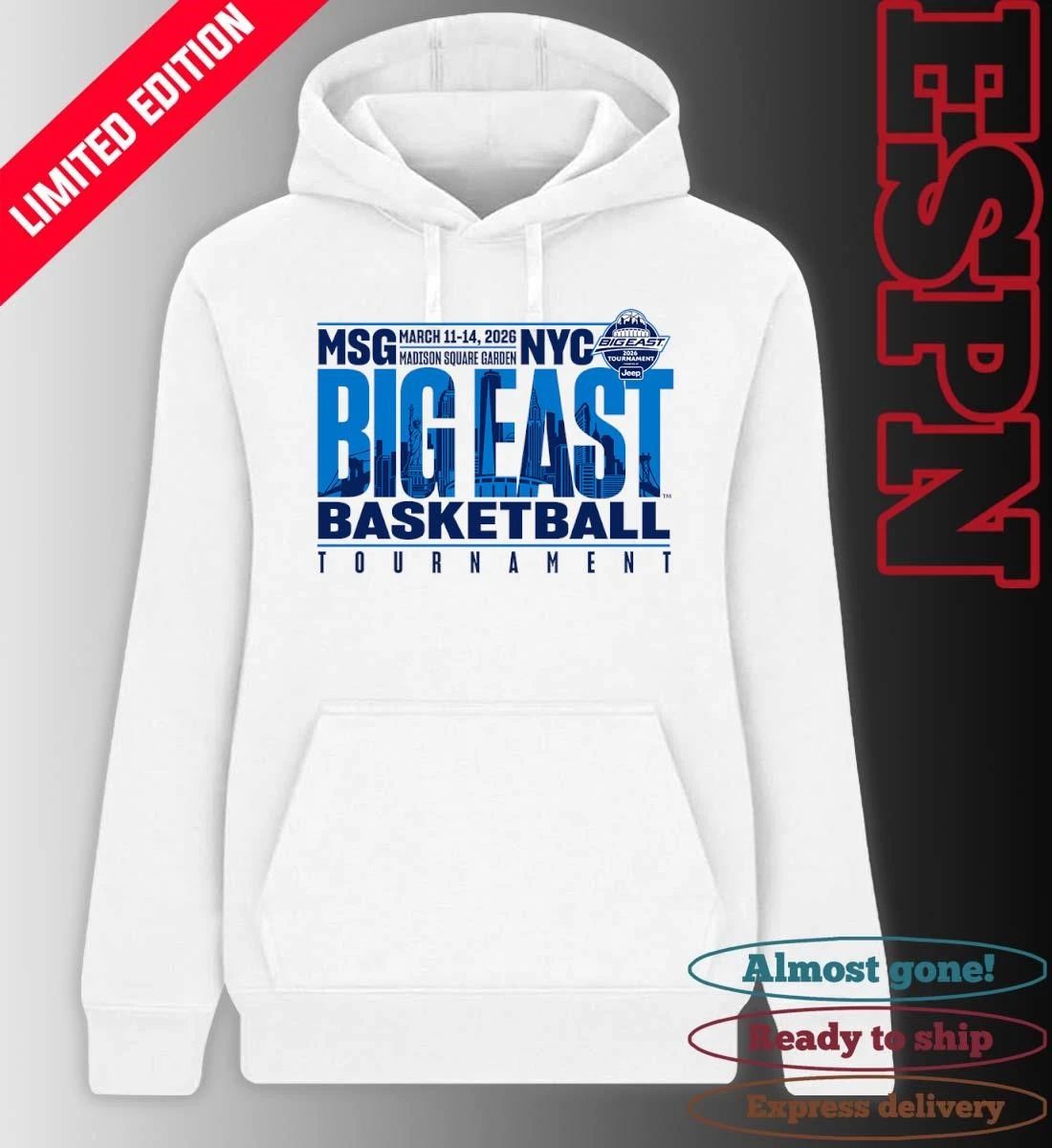 2026 Big East Conference Men’s Basketball NYC Shirt