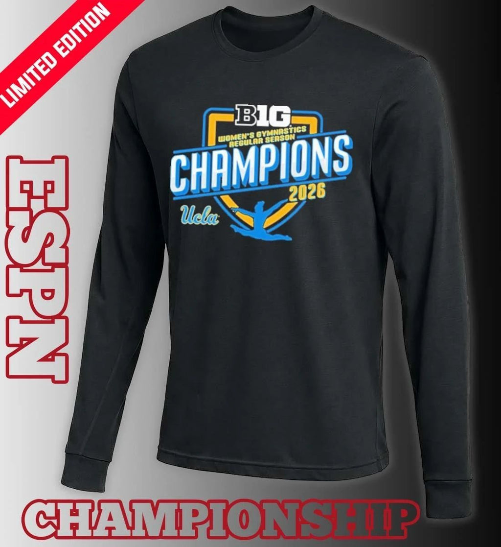 UCLA Bruins 2026 Big Ten Women’s Gymnastics Regular Season Champions Shirt