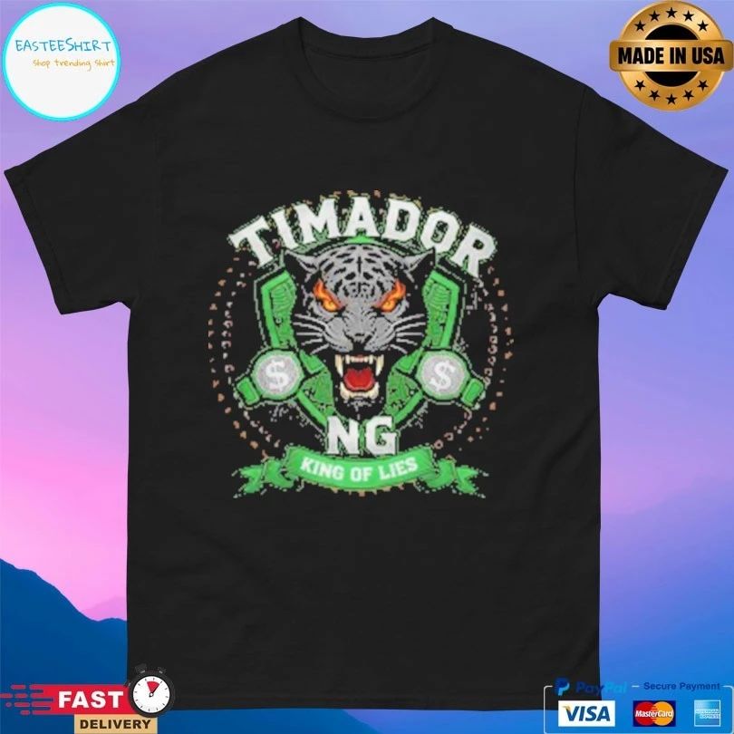 Timador Ng King Of Lies Logo T-shirts