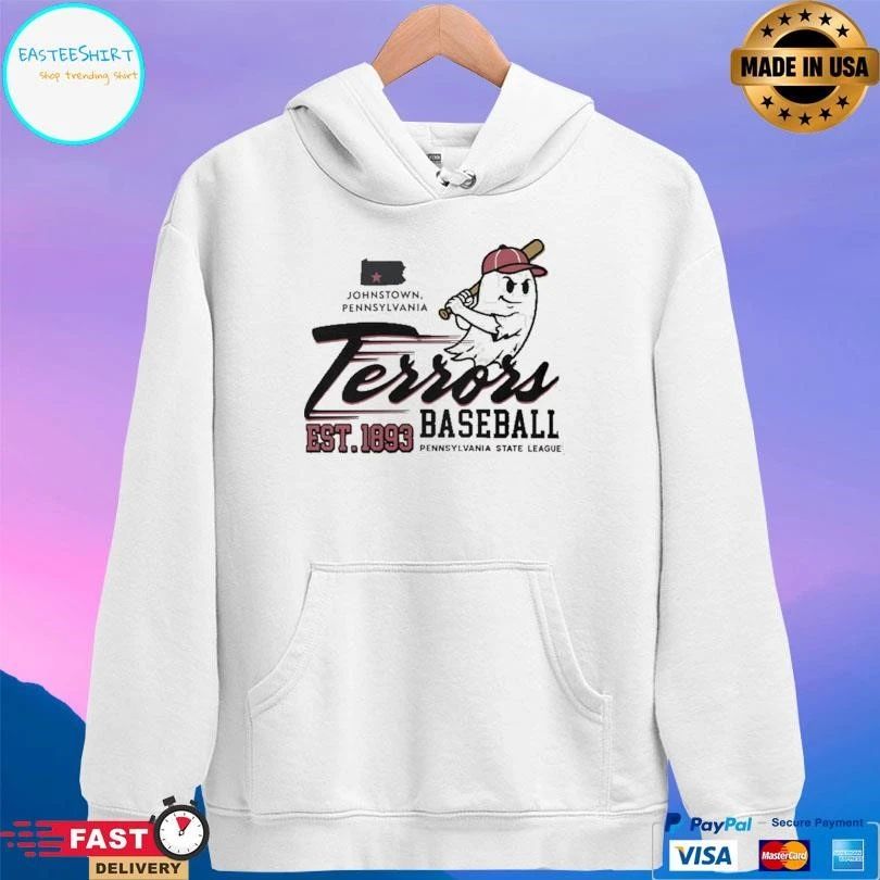 Johnstown Pennsylvania Terrors Baseball Pennsylvania State League Est 1893 T-shirts