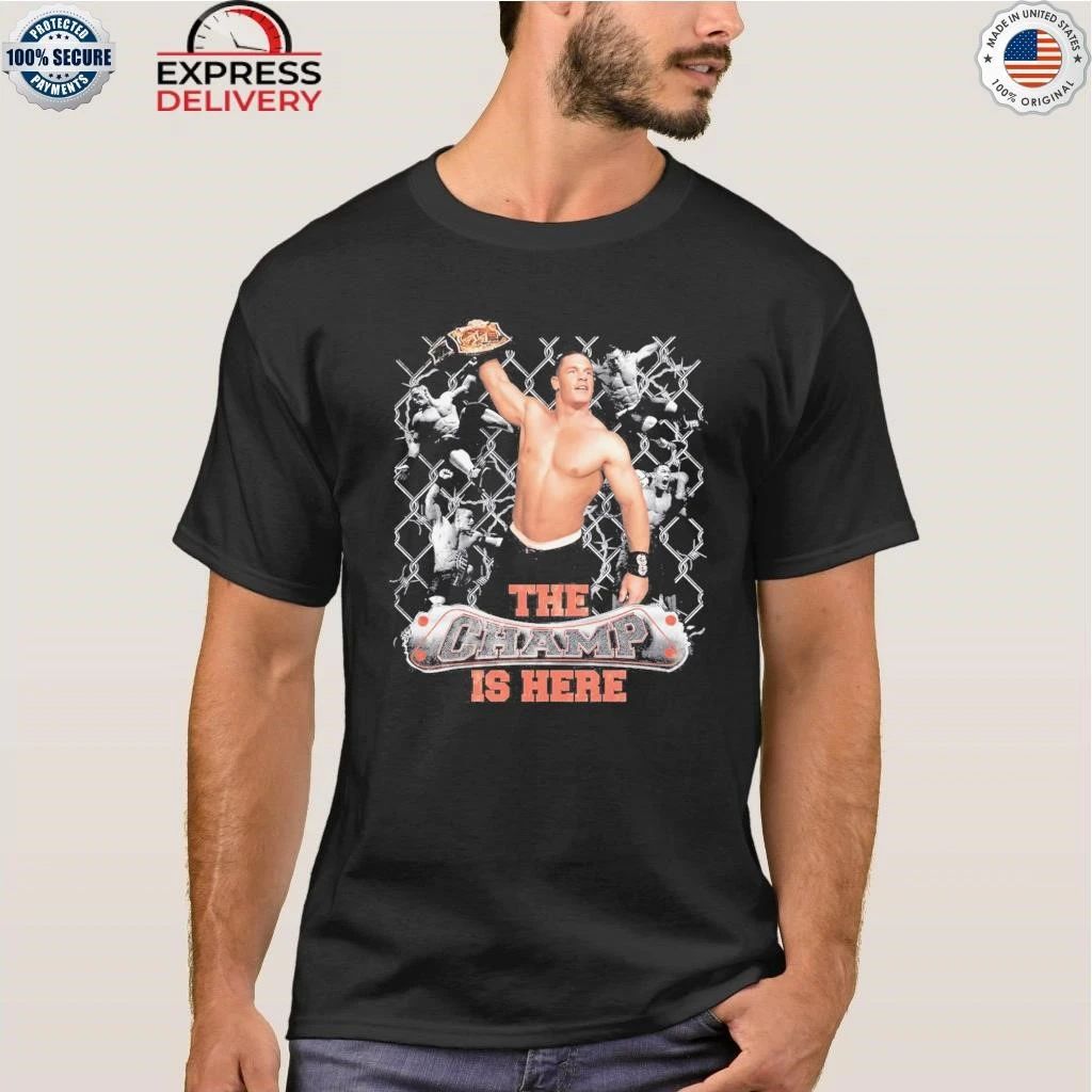 John Cena Snow Wash The Champ Is Here Shirt