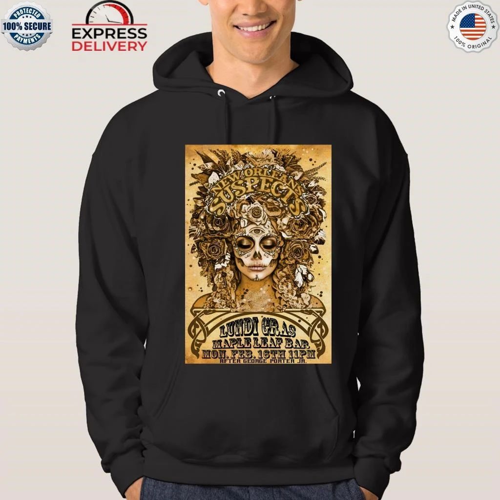 New Orleans Suspects Maple Leaf Bar In New Orleans LA Feb 16 2026 Shirt