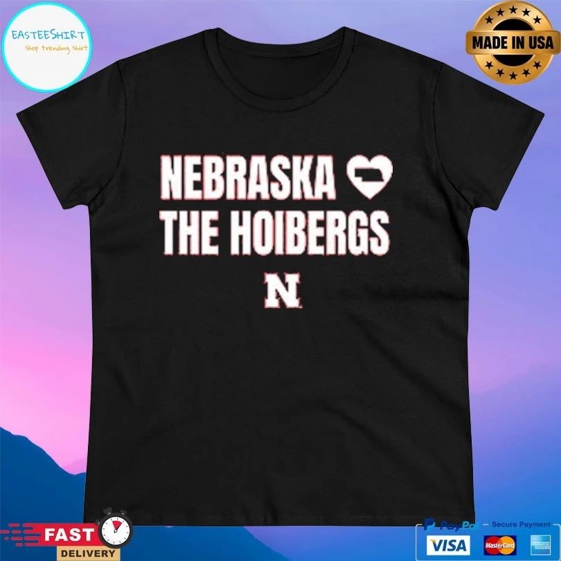 Nebraska Hearts The Hoibergs T-shirts