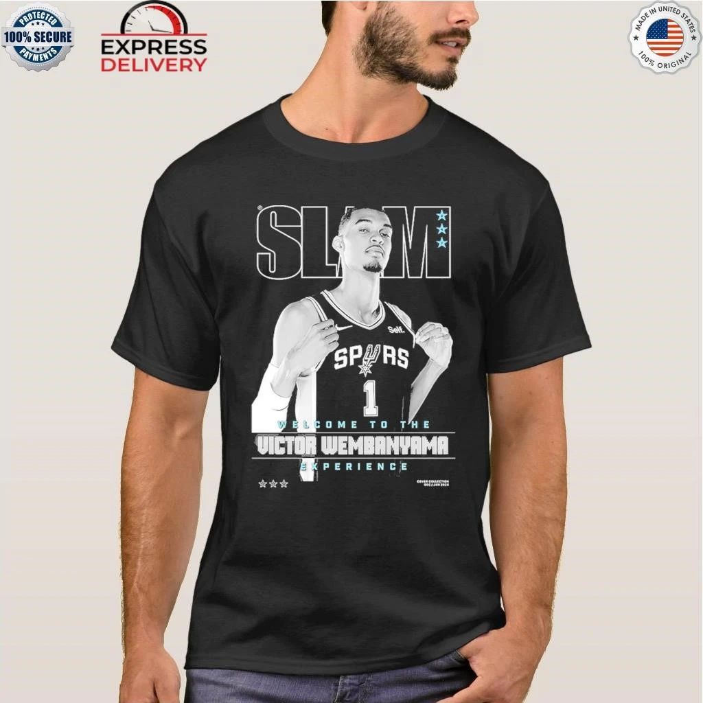 Victor Wembanyama San Antonio Spurs SLAM Cover Shirt