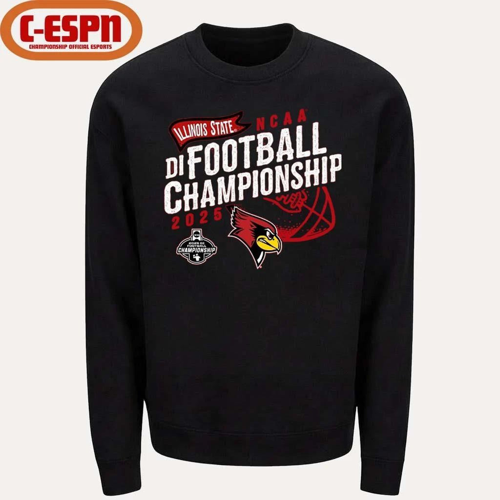 Illinois State University Redbirds Football 2025 FCS National Championship Game Bound Shirt