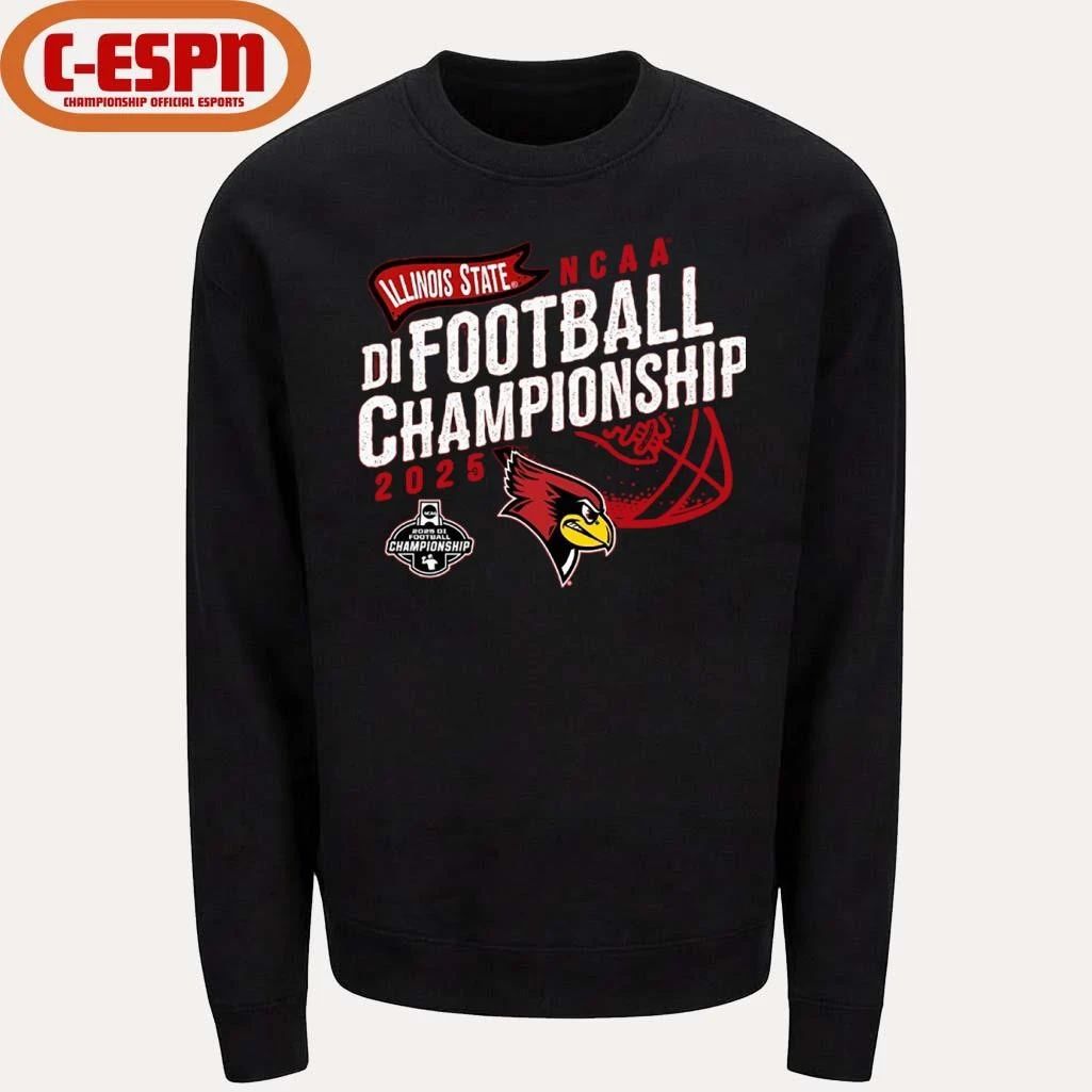 Illinois State University Redbirds Football 2025 FCS National Championship Game Bound Shirt