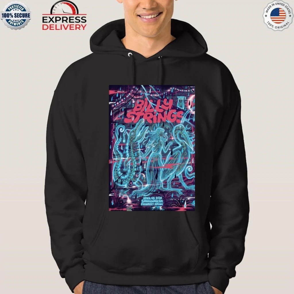 Billy Strings Enmarket Arena In Savannah GA Apr 10 2026 Shirt